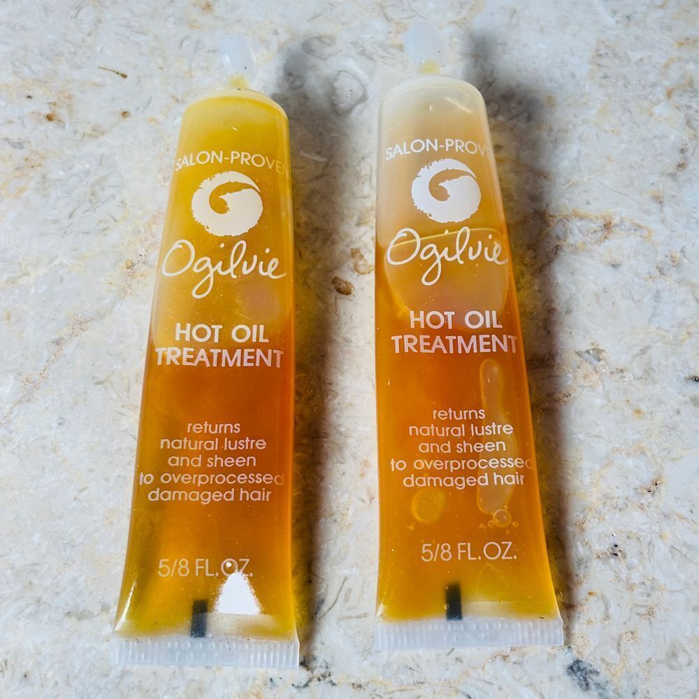 Ogilvie Hot Oil Treatment‎ Intensive Conditioning For Hair 2 Treatments Disc